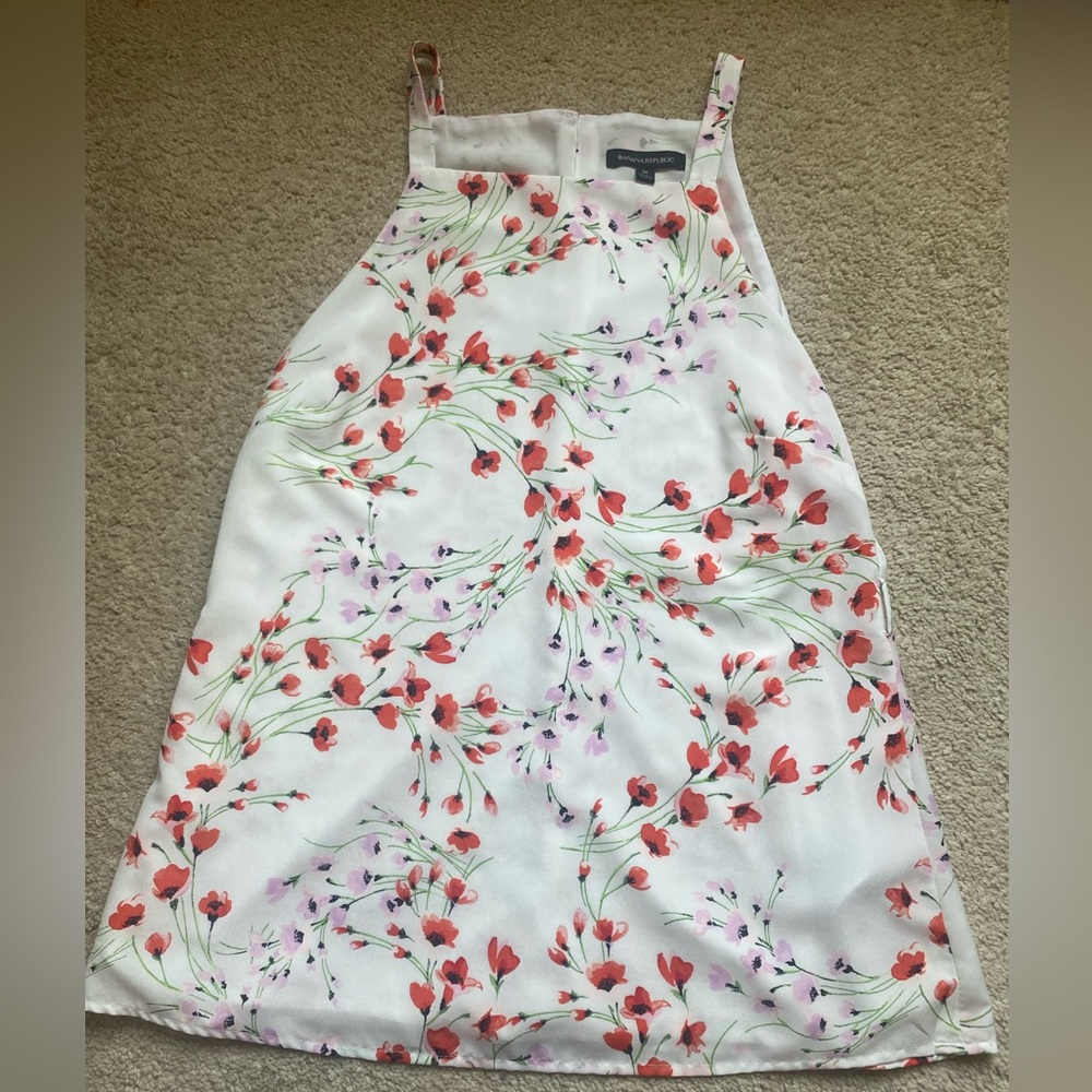 Banana Republic Sleeveless Floral Tunic